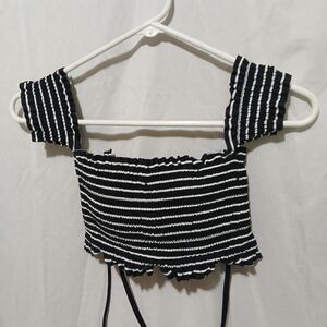 Womens Size Small Xhilaration Halter Top Grudge  Emo Goth Skater